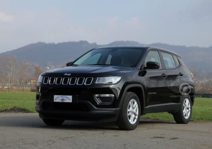 Jeep Compass 1.4 MultiAir 2WD Sport MODELLO 2020 nera Concessionario Auto Facchetti Bergamo